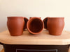Handmade Terracotta Mugs. Reusable Clay Mugs used for drinking Chai Tea or Milk. 200 ML (8 Ounce)