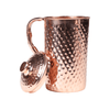 Copper Jug / Pitcher. 100% Pure Copper and Handmade. (1.5 Lts / 6.3 Cups)