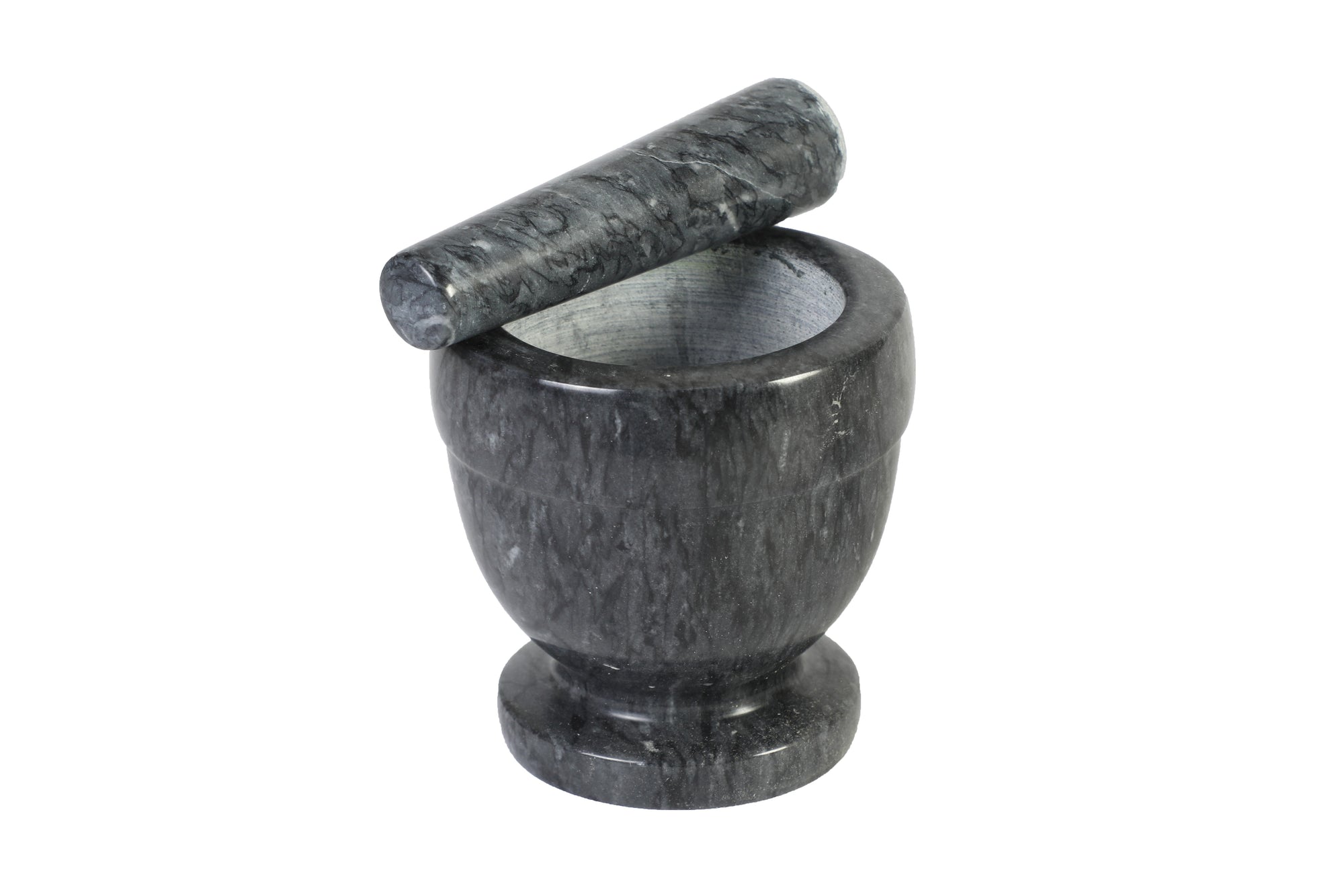 Heavy Duty Mortar and Pestle Set 1.5 Cup / Black