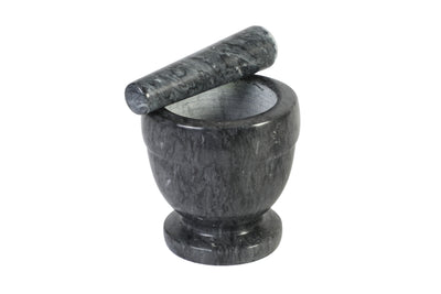 Marble Mortar Pestle. Herbs and Spices crusher. 4 " x 4 "